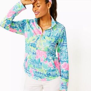 Great Used Condition Lilly Pulitzer Skipper Popover Lilly Loves DC Women’s XXL
